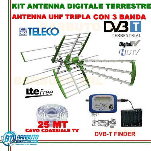 Kit antenna combo 4 - tv, 3-4-5